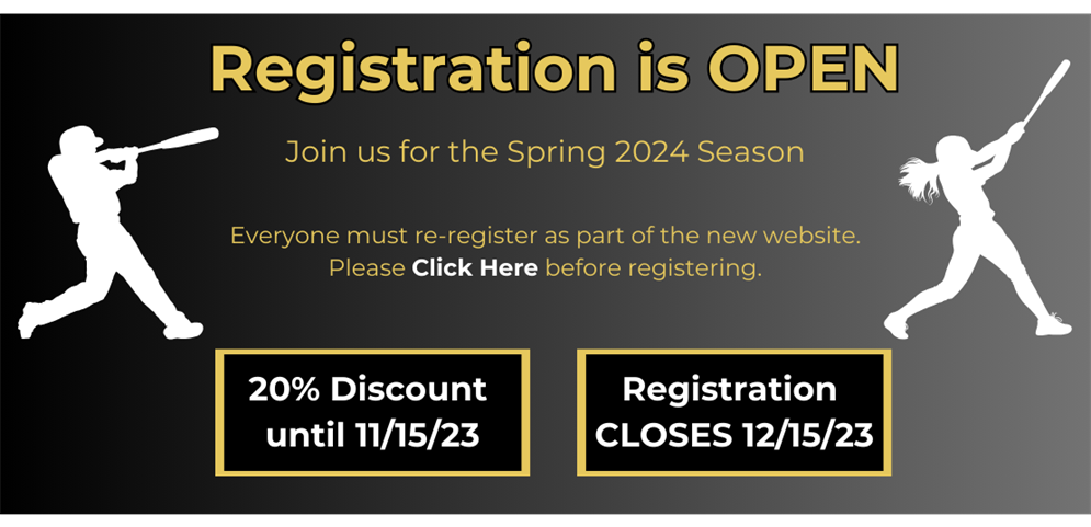 Spring 2024 Registration is OPEN