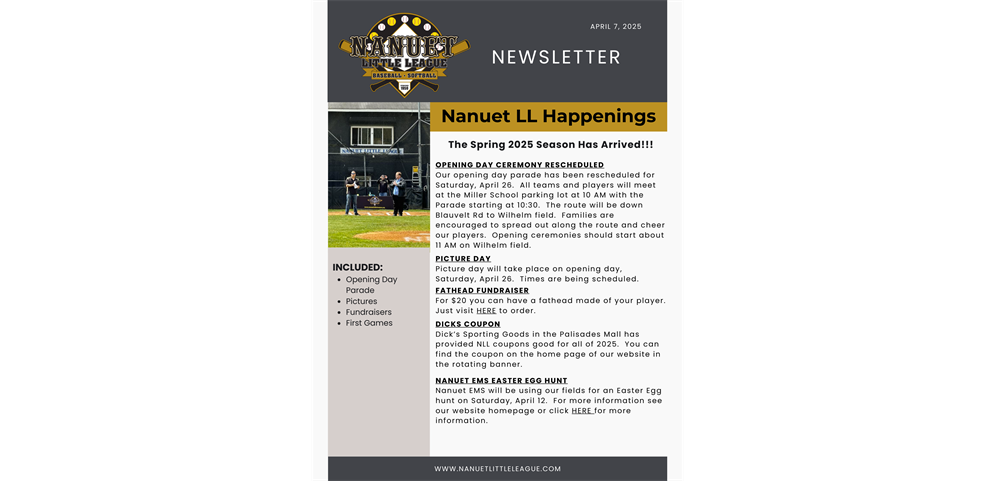 Click for Full Newsletter