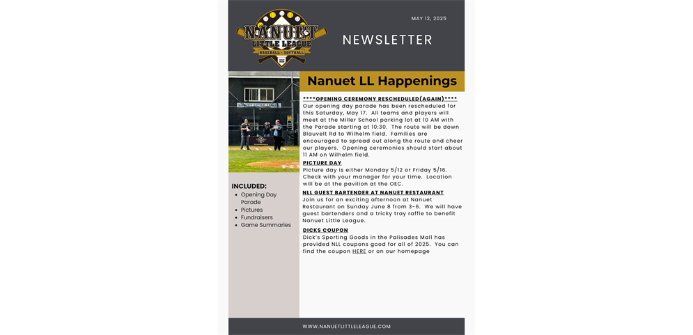 Click for Full Newsletter