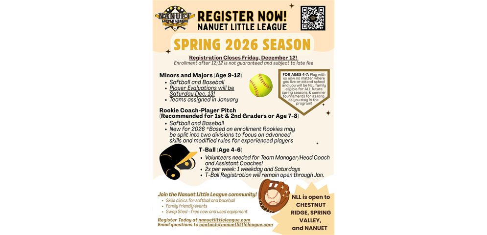 Register Now for Spring 2026