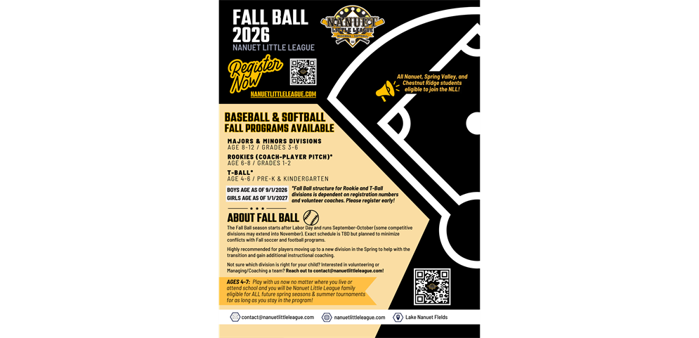 Register Now for FALL BALL 2026